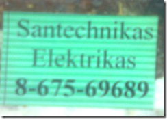 Santechnikas - Elektrikas