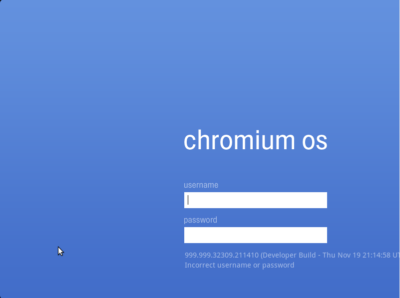 Google chrome OS
