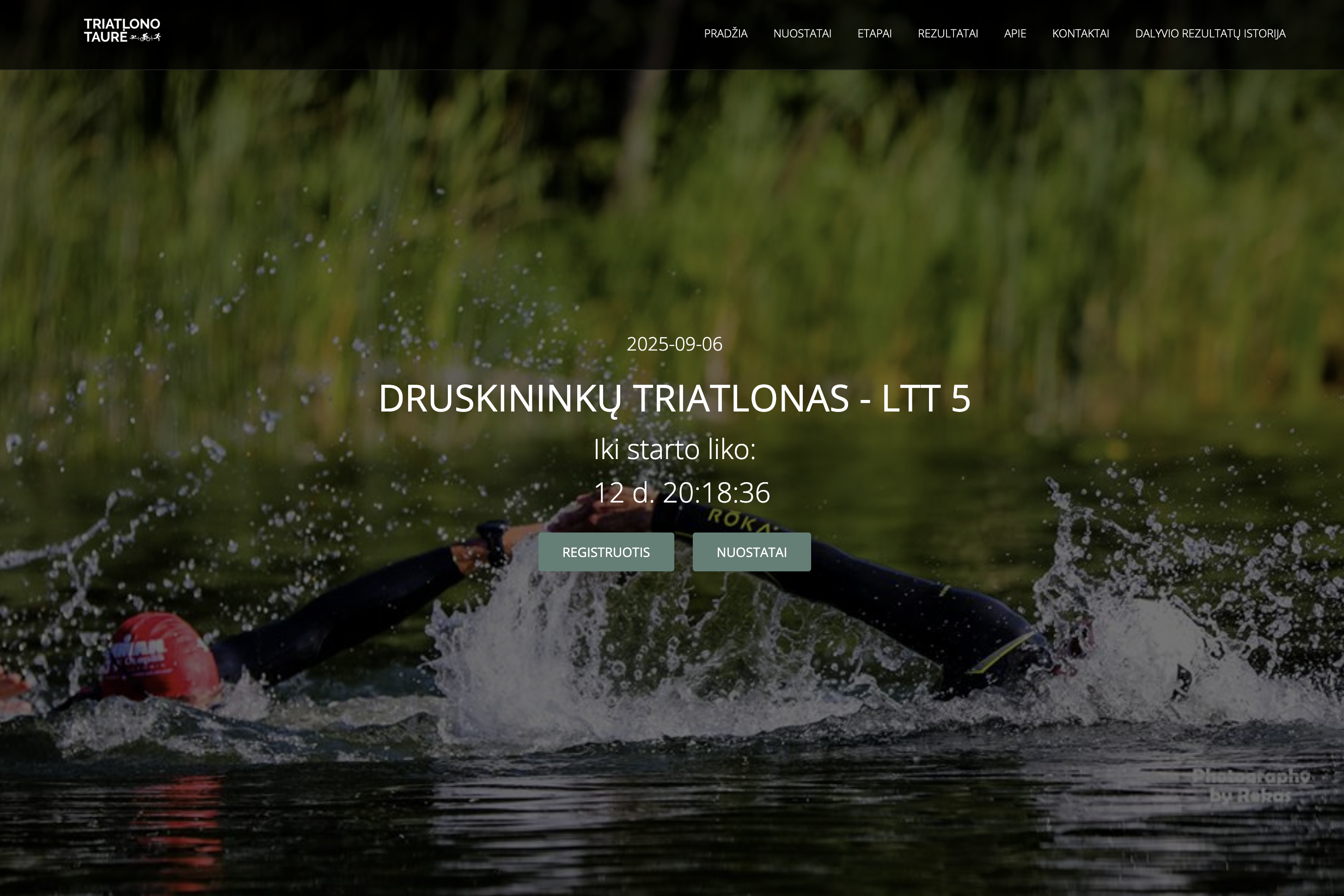 Eventomania platform interface